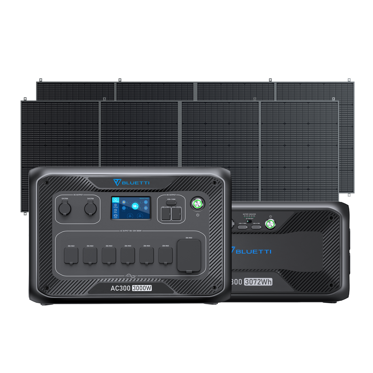 BKUETTI Home Battery Backup AC300 + 1×B300