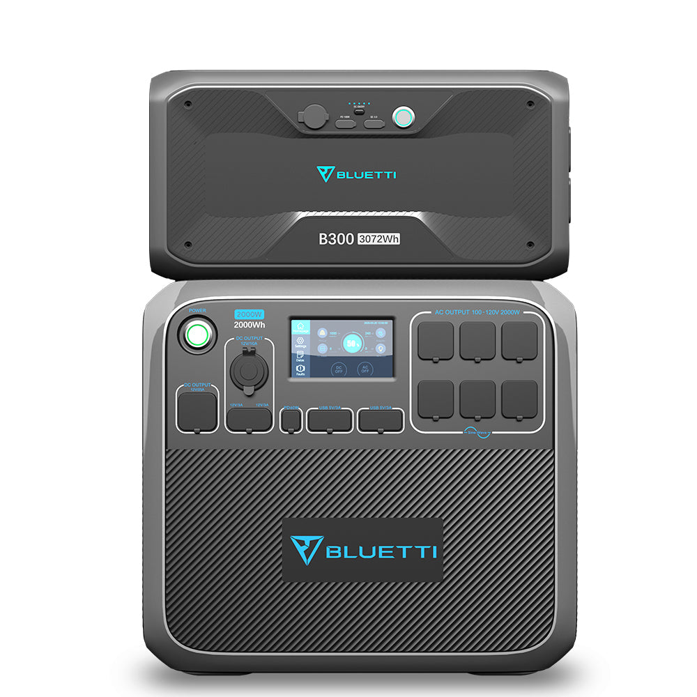 Portable Power Station AC200P 2000WH/LIFEP04 BATTERY BACKUP W/2000W