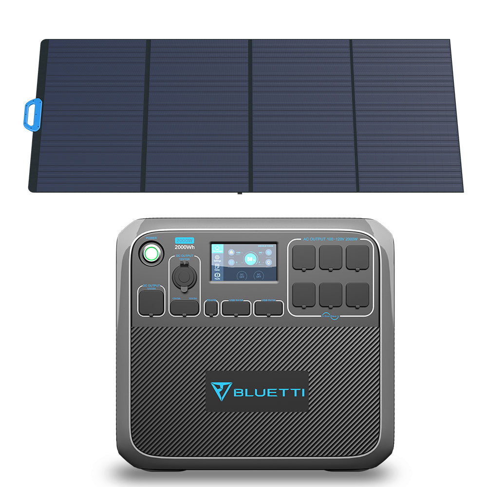Portable Power Station AC200P 2000WH/LIFEP04 BATTERY BACKUP W/2000W