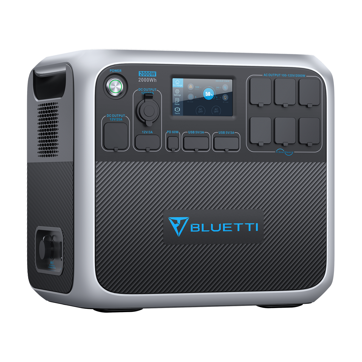 Portable Power Station AC200P 2000WH/LIFEP04 BATTERY BACKUP W/2000W