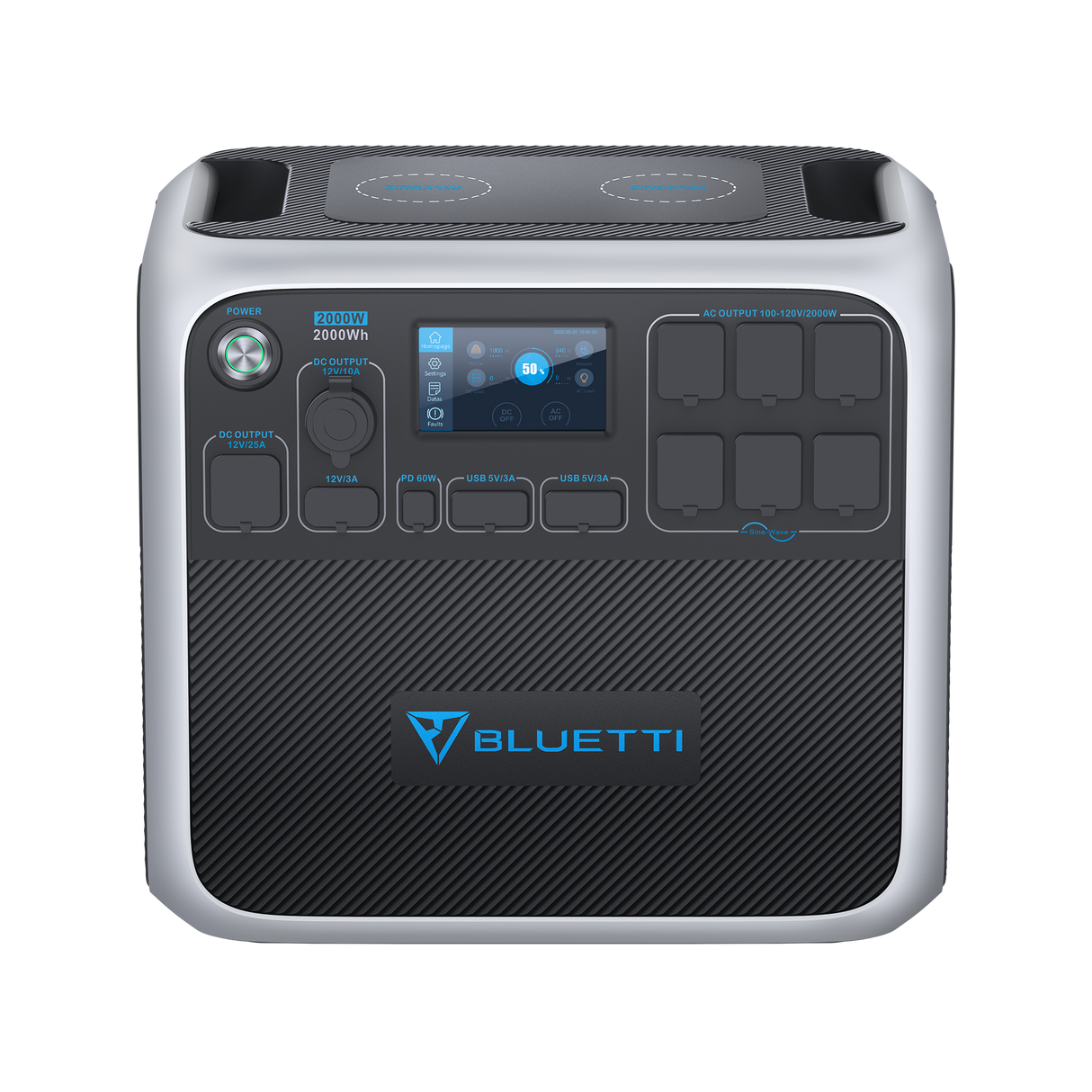 Portable Power Station AC200P 2000WH/LIFEP04 BATTERY BACKUP W/2000W
