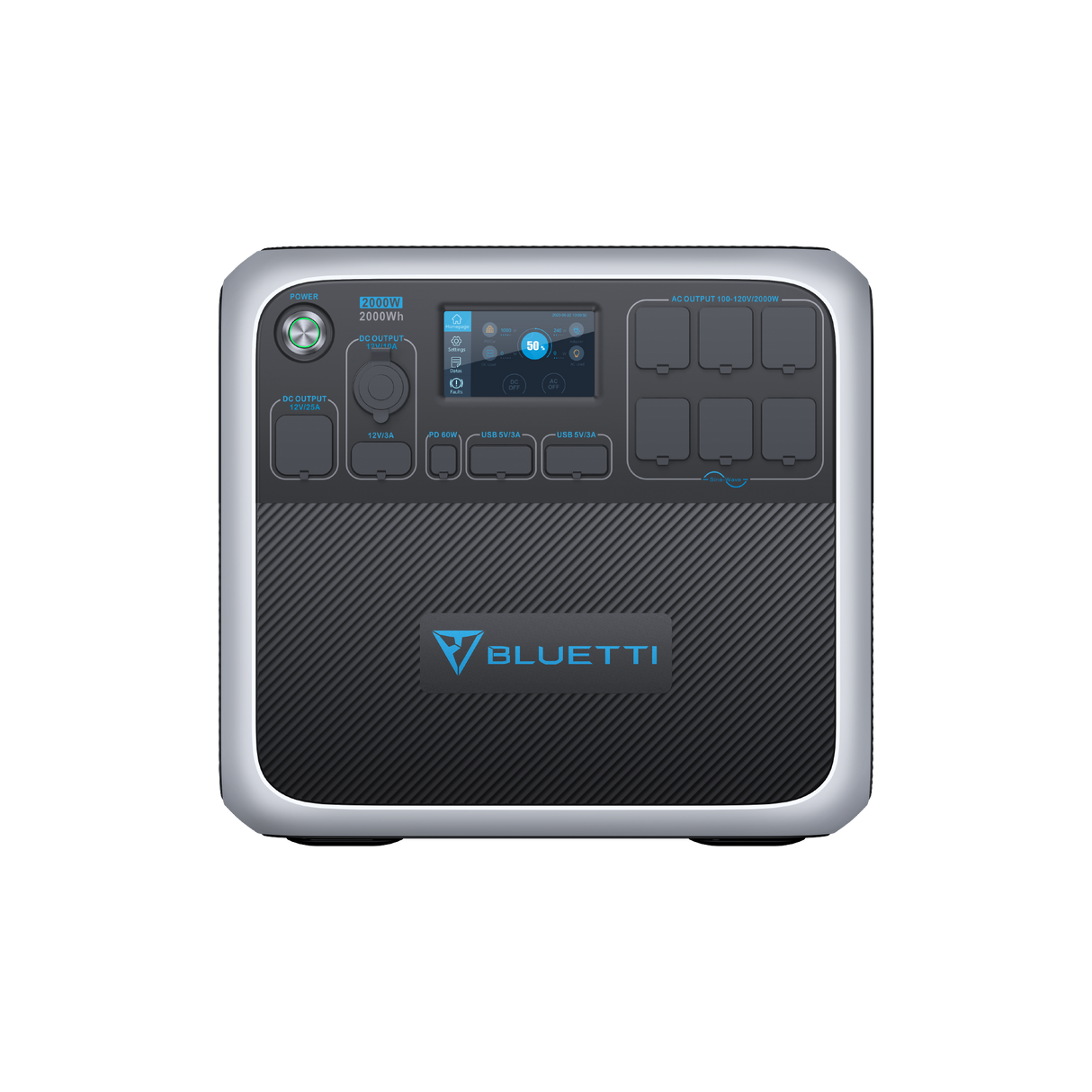 Portable Power Station AC200P 2000WH/LIFEP04 BATTERY BACKUP W/2000W