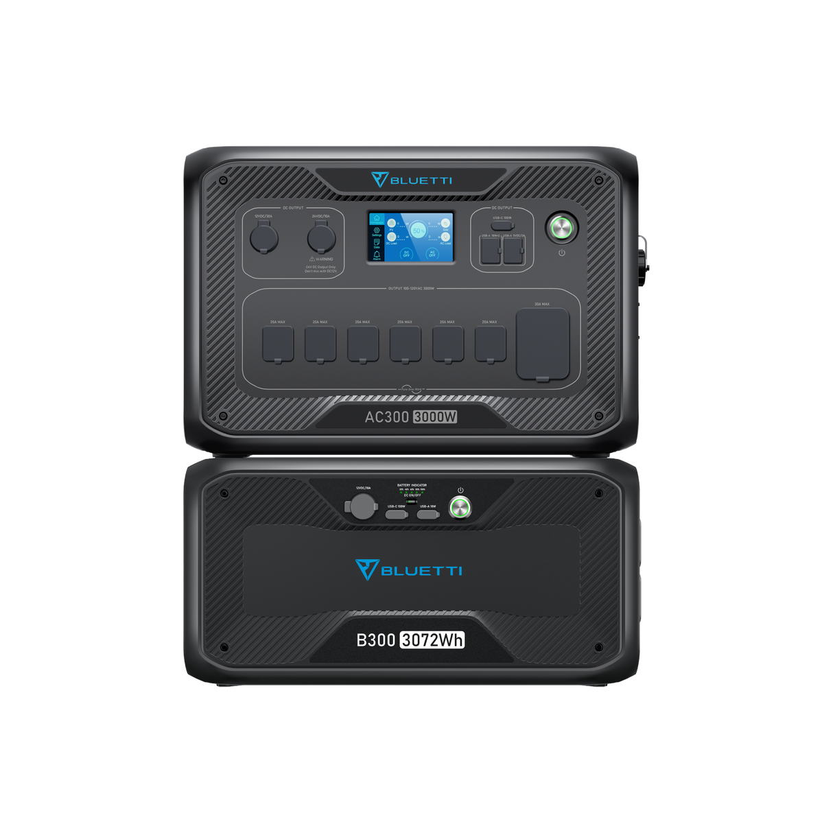 BKUETTI Home Battery Backup AC300 + 1×B300
