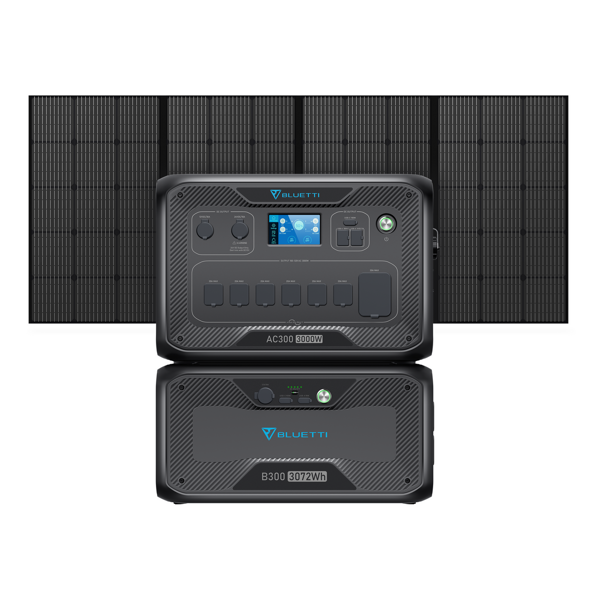 BKUETTI Home Battery Backup AC300 + 1×B300
