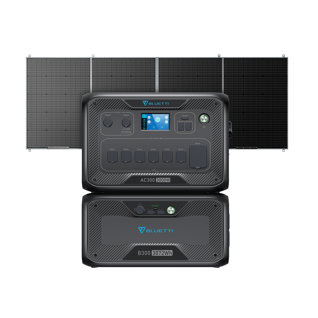 BKUETTI Home Battery Backup AC300 + 1×B300