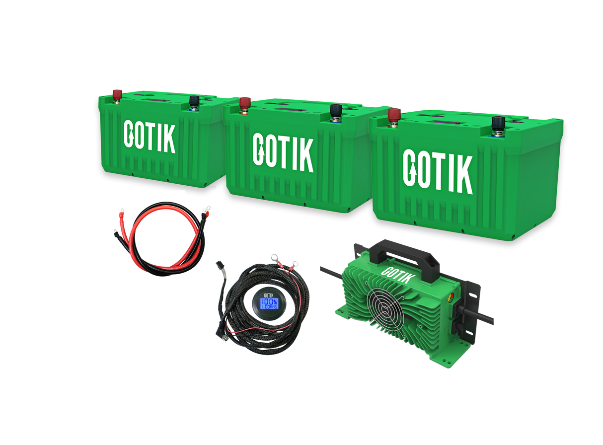 G12128 GOTIK 12.8V 100AH 3 bundle