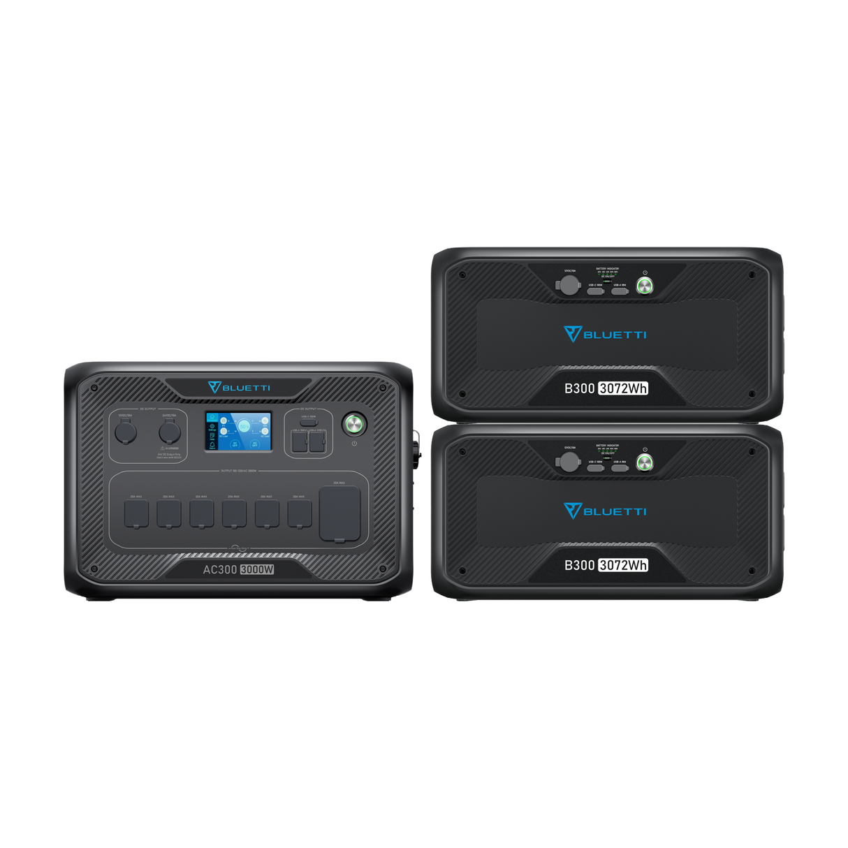 Batería de respaldo para el hogar AC300 + 2×B300 