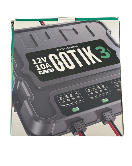 GC12103 12V 10A 3-Bank Smart Battery Charger