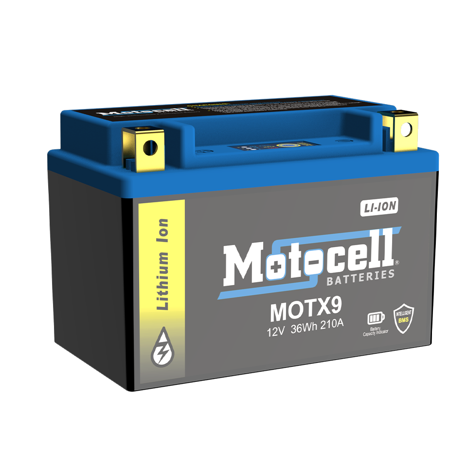 MOTX9 12.8V 3Ah LiFePO₄ Battery G1203