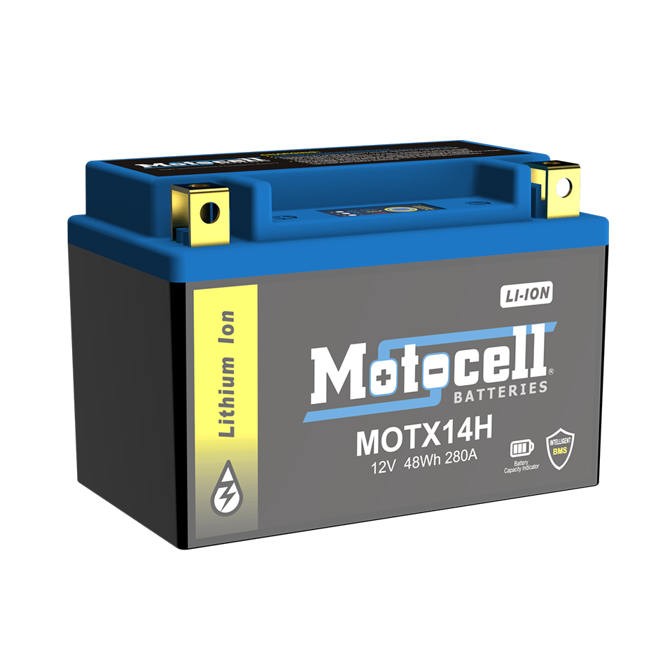 MOTX14H 12.8V 4Ah LiFePO₄ Battery G1204