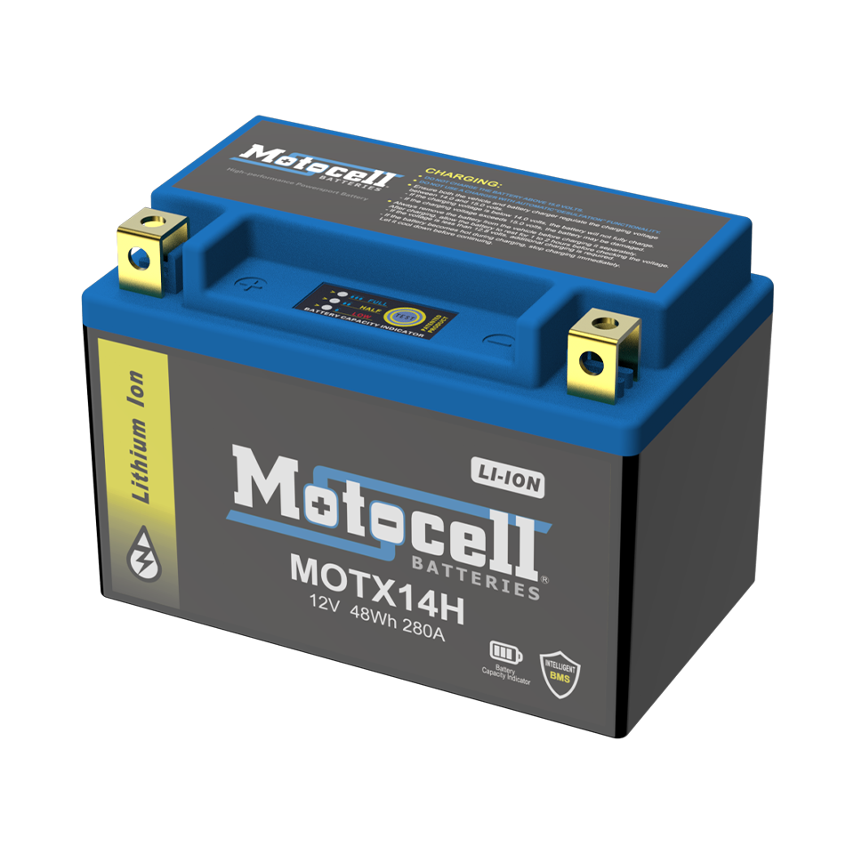 MOTX14H 12.8V 4Ah LiFePO₄ Battery G1204