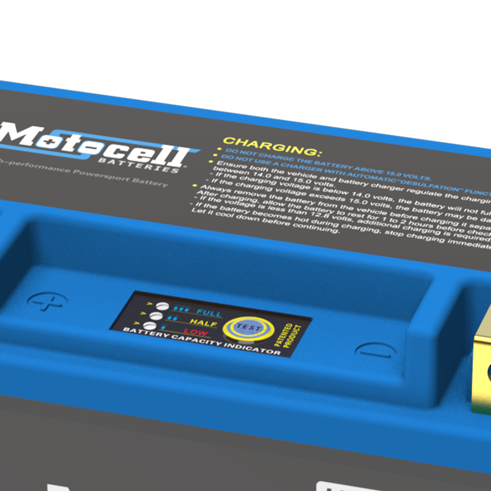 MOTZ14S 12.8V 5Ah LiFePO₄ Battery G1205