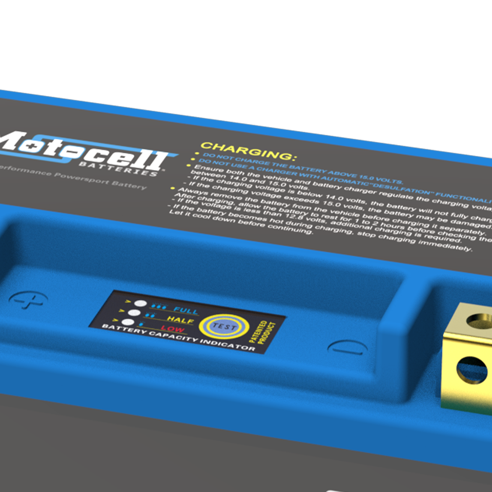 MOTX14H 12.8V 4Ah LiFePO₄ Battery G1204